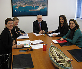 Reunión en PortCastelló para impulsar un plan para atraer un mayor número de cruceros