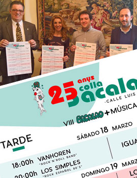 La colla Bacalao presenta su programa para Magdalena : VIII BACALAO+MÚSICA