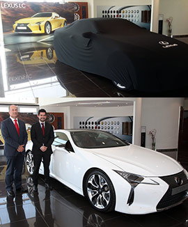 Presentación a los medios de la versión híbrida del LC 500h de Lexus