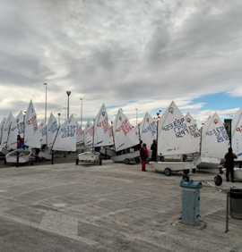 Sábado del 70º Trofeo Magdalena Vela Infantil en el Real Club Náutico de Castellón