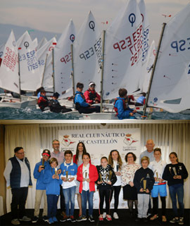 Resultados del 70º Trofeo Magdalena de Vela Infantil del Real Club Náutico de Castellón