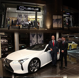 Presentación del LC 500h de Lexus en Castellón