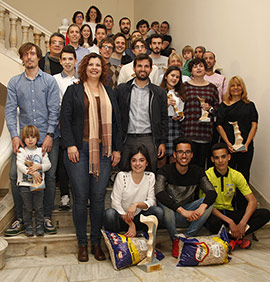 Ayoub Chaab y Laia Mateu Escrig, premiados de la Cronoescalada al Fadrí