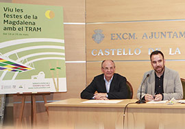 Dispositivo especial de bus y TRAM para las fiestas de la Magdalena