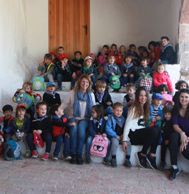 Amparo Marco visita la ermita de la Magdalena