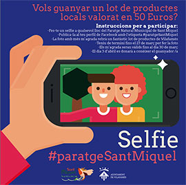 Concurso de selfies para promocionar el Paraje Natural Municipal de Sant Miquel de Vilafamés