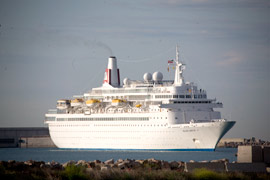 Importante escala en Castellón del crucero “Black Watch”