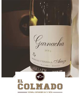 El Colmado esta semana por copas Artadi Garnacha Blanca 2014