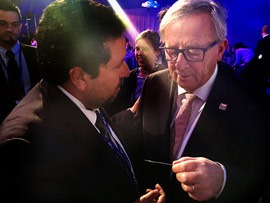 Moliner traslada a Juncker la necesidad de que la Unión Europea aborde la lucha contra la despoblación rural