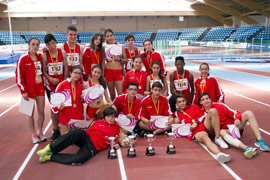 18 alumnos castellonenses participan en el VIII Campeonato de España ‘Divirtiéndose con el atletismo’