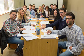 Estudiantado de Derecho de la UJI participa por cuarto año consecutivo en la competición internacional Moot en Madrid