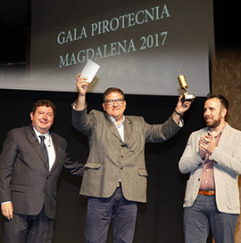 Gala de pirotecnia Magdalena 2017