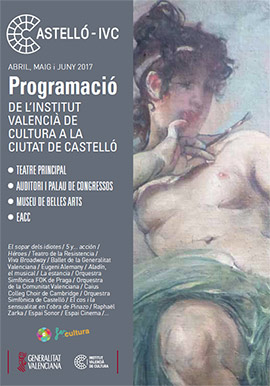 Más de 80 actividades culturales en primavera en Castellón