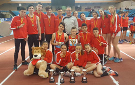 El colegio Diputación logra 3 títulos y un subcampeonato