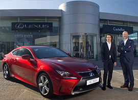 Roberto Merhi, embajador de Lexus para su gama deportiva