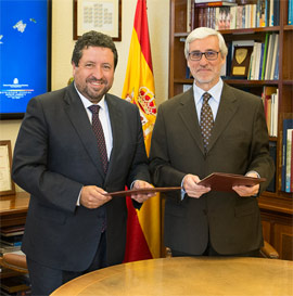 El Instituto Geográfico Nacional y el Consorcio Camino del Cid firman un convenio de colaboración para la promoción del itinerario