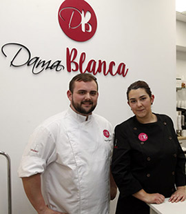 Inauguración de la pastelería Dama Blanca en Castellón