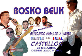 Concierto de BOSKO BEUK en el teatro del Raval de Castellón