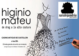 Presentación del libro “Higinio Mateu, de drag a la alta costura”