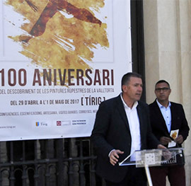Actividades con motivo del centenario del descubrimiento de las pinturas en Tirig