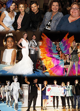 Desfile solidario para la investigación del cáncer infantil