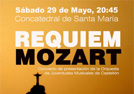Concierto de presentación de la Orquesta de Juventudes Musicales de Castellón