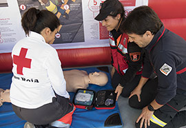 Reparto de 200 desfibriladores por toda la provincia de Castellón