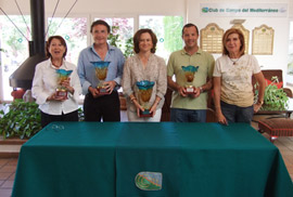 II trofeo club primavera. Competición golf