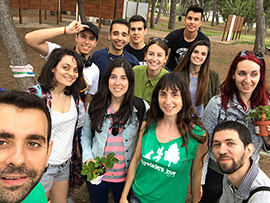 Tu huerto en casa, actividad de Enredadera Jove