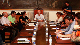 Reunión con los representantes de clubes deportivos de la provincia de Castellón