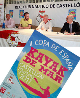 Presentación de la 2ª Prueba de la Copa de España de Kayak de Mar