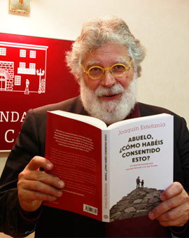 El periodista Joaquín Estefanía en la Fundación Caja Castellón