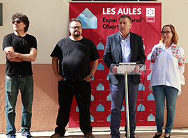 La Diputación organiza una exposición en el Espai Cultural Obert, un concierto de jazz y una intervención de street art en la Nit de l'Art de Castellón