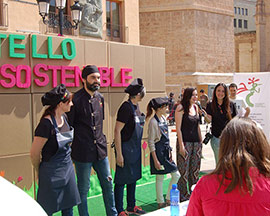 Show Cooking y talleres de alimentación saludable el sábado en la plaza Mayor  de Castellón