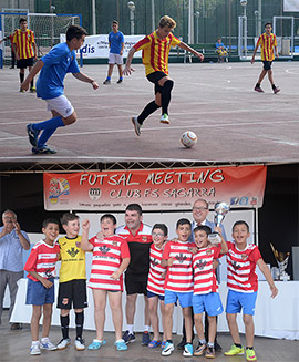 Buen papel de  los equipos de la provincia en el Futsal Meeting disputado en Marina d’Or