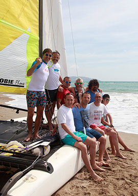 Preparativos de una aventura en catamarán