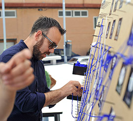Primer diseño colectivo para la urbanización de un espacio público en el Grao de Castellón