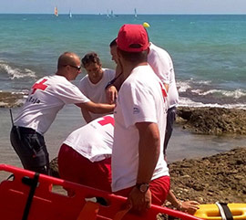 Cruz Roja inicia el servicio de prevención en las playas