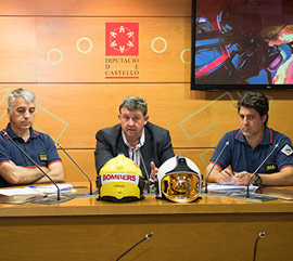 Los bomberos de la provincia de Castellón a la vanguardia en equipamiento