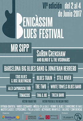 VI Benicàssim Blues Festival, del 2 al 4 de junio