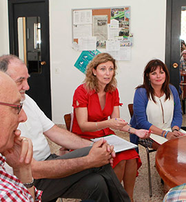 El Ayuntamiento de Castellón estudiará ampliar el ‘menjar a casa’ y la asistencia a domicilio a toda la población mayor