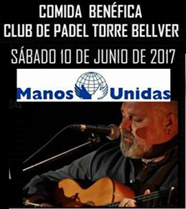 Comida solidaria el sábado 10 de junio en Torre Bellver