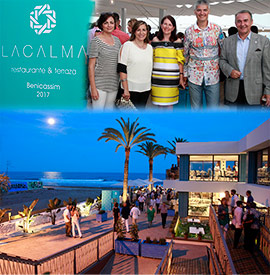 Inauguración del nuevo restaurante La Calma en Benicàssim