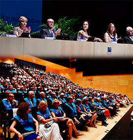 61 alumnos becados del curso 2016/2017 de la Universitat  Jaime I