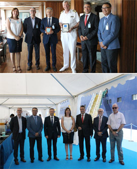 El crucero Saga Pearl II recala en Castellón