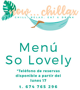 Eventur presenta el menú So lovely