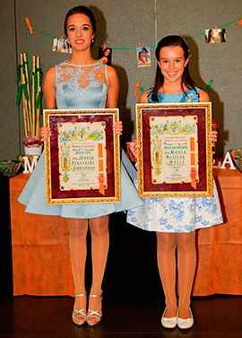 Maria Iturralde y Paula Beltrán, madrinas de la Gaiata 1 Magdalena 2018