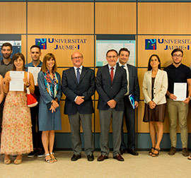 Entrega de 17 becas de postgrado de la UJI y la Fundación Balaguer-Gonel Hermanos