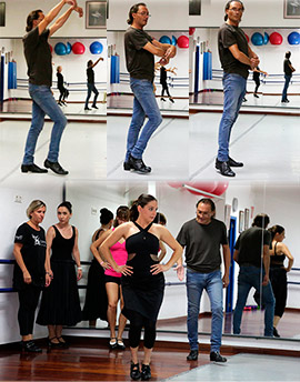 El maestro José Huertas imparte una masterclass de flamenco en Coppelia