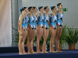 La selección española de natación sincronizada conquista los cuatro oros del XI Trofeo Infantas de España Campeonato de España Absoluto Asisa.